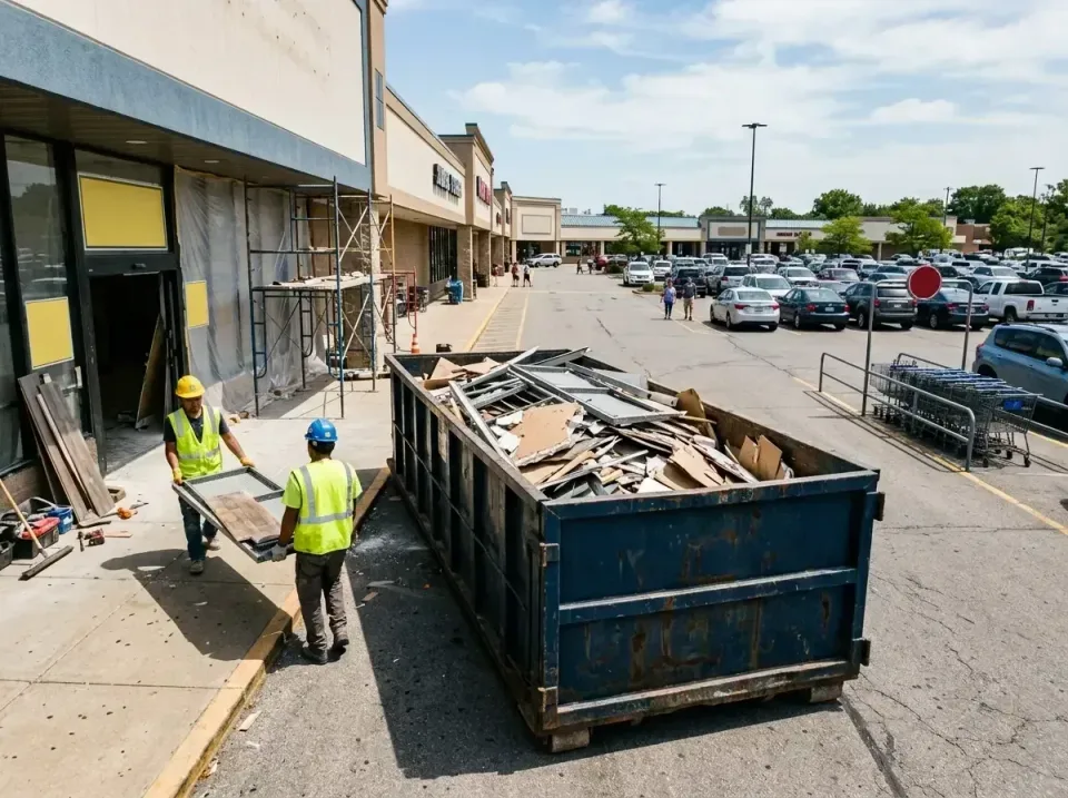 retail-store-renovation-debris-003 — frequently asked questions, Roll-off Dumpster Rentals in Dalton Gardens, ID